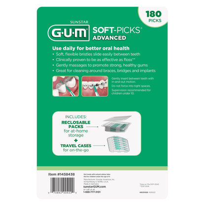 미국직구 구강케어 GUM Soft-Picks Advanced Mint, 180-count