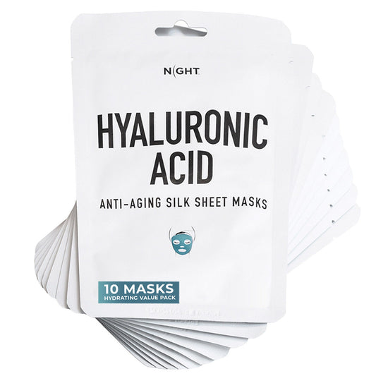 미국직구 Discover NIGHT Hydrating 10팩 / Discover NIGHT Hydrating Silk Hyaluronic Acid Sheet Mask 10-pack 1
