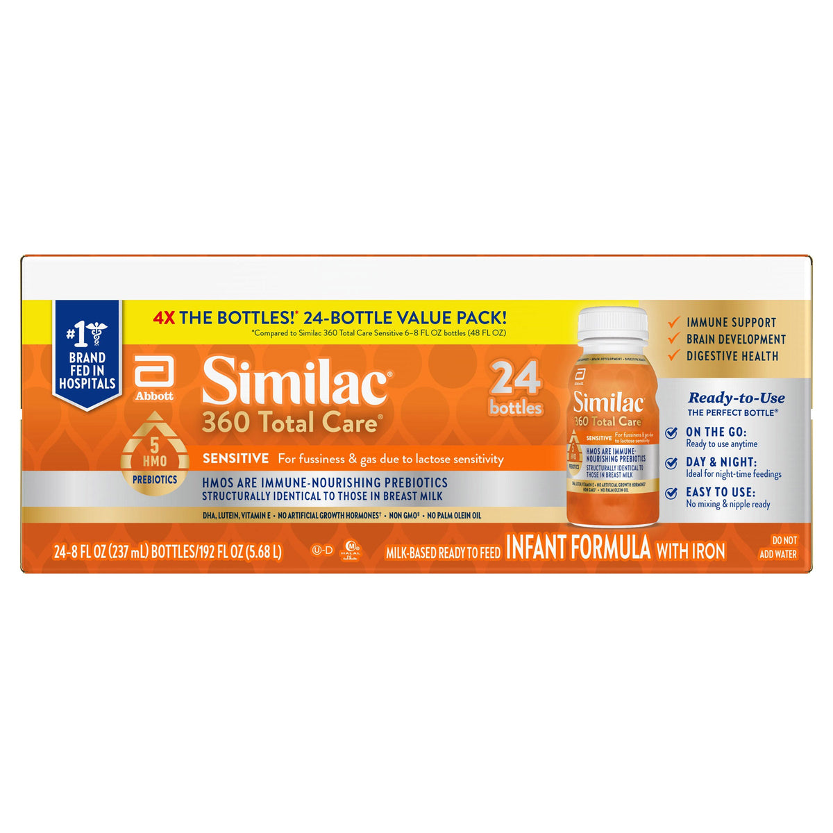 미국직구 Similac 360 Total 237ml / Similac 360 Total Care Sensitive Ready-to-Feed Infant Formu 3