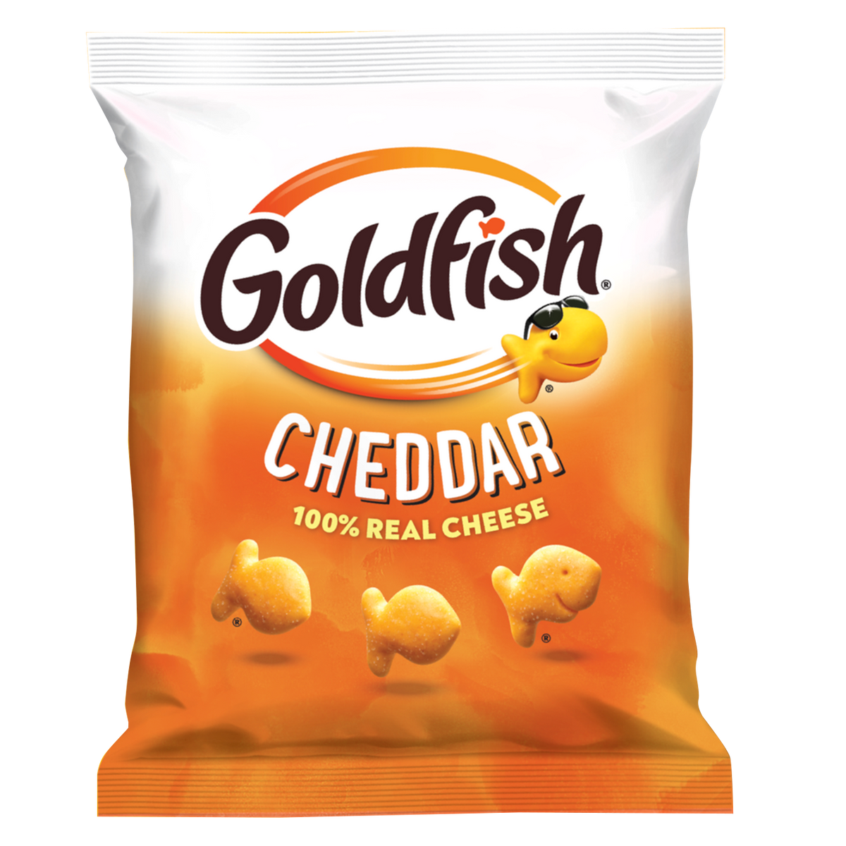 미국직구 골드피쉬 Baked Snack Crackers, Cheddar, 1 oz, 45 ct