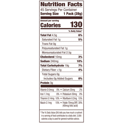 미국직구 골드피쉬 Baked Snack Crackers, Cheddar, 1 oz, 45 ct