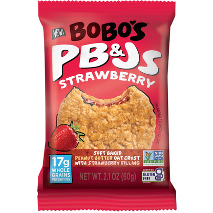 미국직구 Bobo's PB&J's Oat Bar, Variety Pack, 2.1 oz, 20 ct