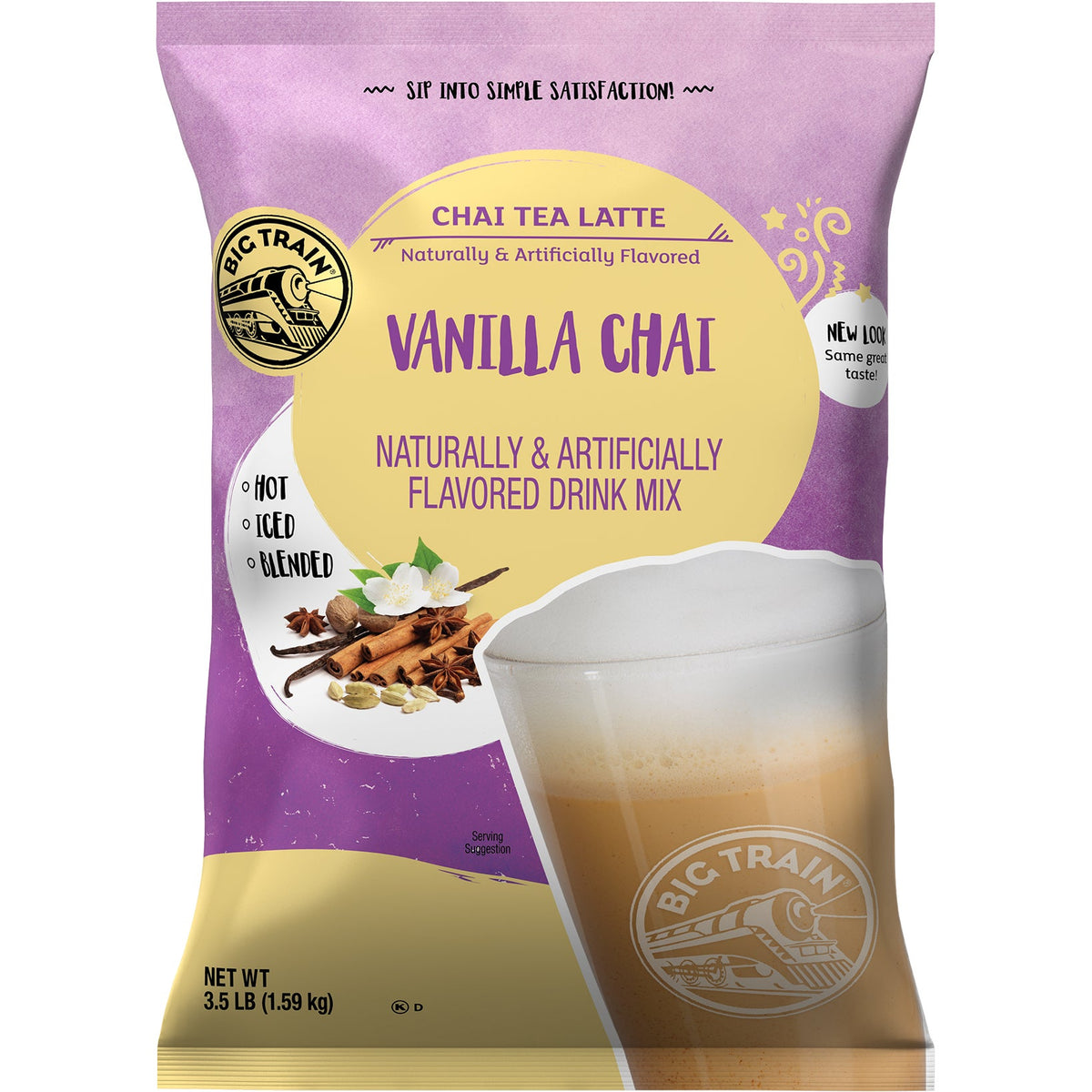 미국직구 닐라 Big Train Chai Tea Latte Drink Mix, Va Chai, 3.5 lbs