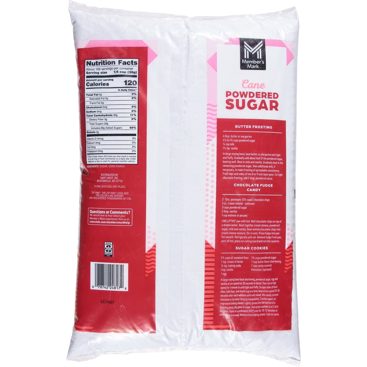 미국직구 멤버스마크 / Member's Mark Powdered Sugar, 7 lbs. 3
