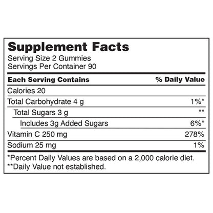 미국직구 커클랜드 비타민C Kirkland Signature Vitamin C 250 mg., 360 Adult Gummies
