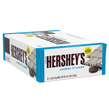 미국직구 허쉬, Cookies 'n' Creme, 1.55 oz, 36 ct