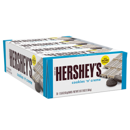 미국직구 허쉬, Cookies 'n' Creme, 1.55 oz, 36 ct