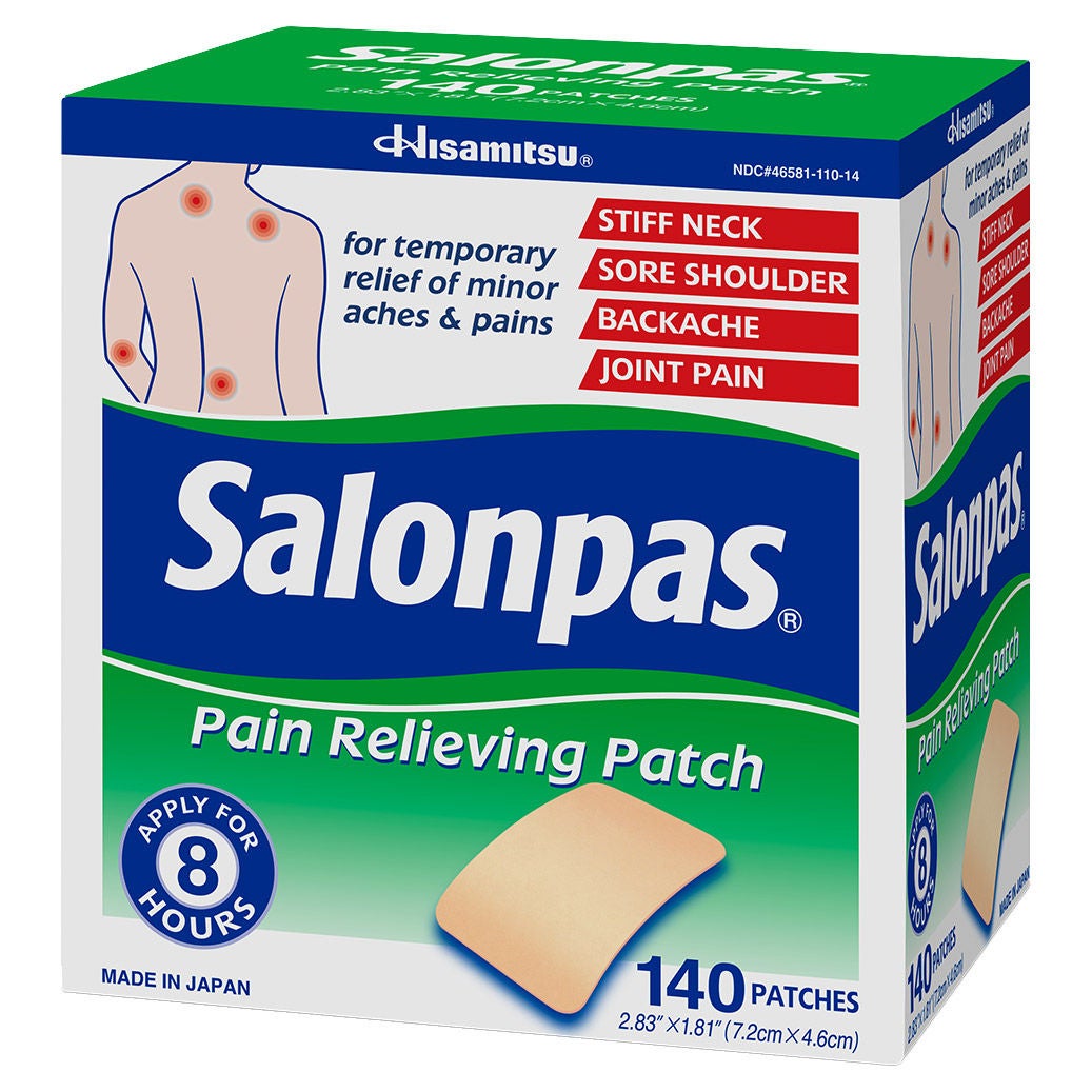 미국직구 살론파스 외용 파스·겔 Salonpas Pain Relieving Patch, 140 Patches