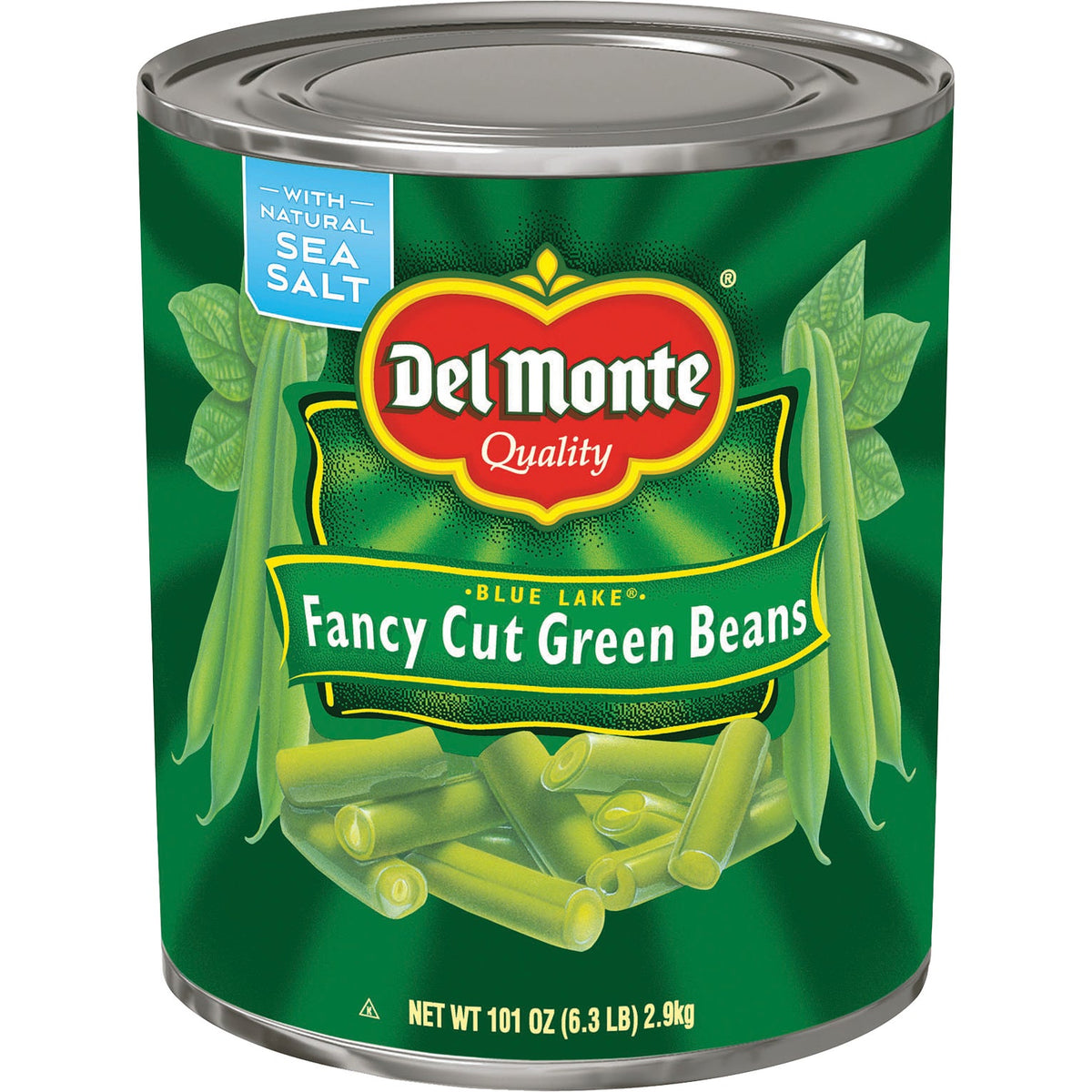 미국직구 Del Monte Blue Lake Fancy Cut Green Beans, #10 can, 6 lbs 5 oz
