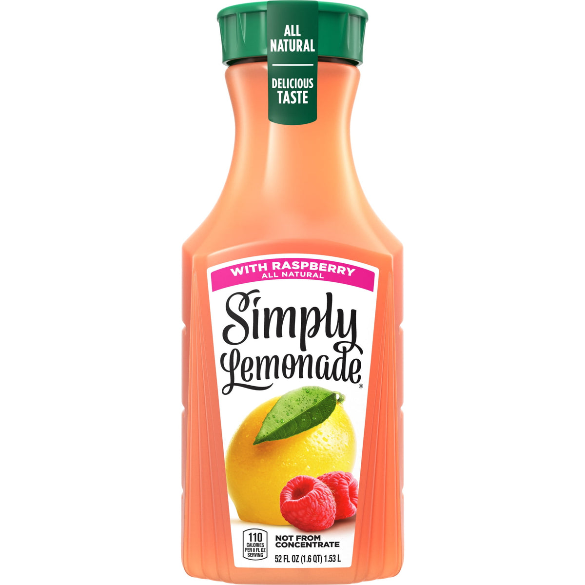 미국직구 심플리 Lemonade with Raspberry Bottle, 52 fl oz
