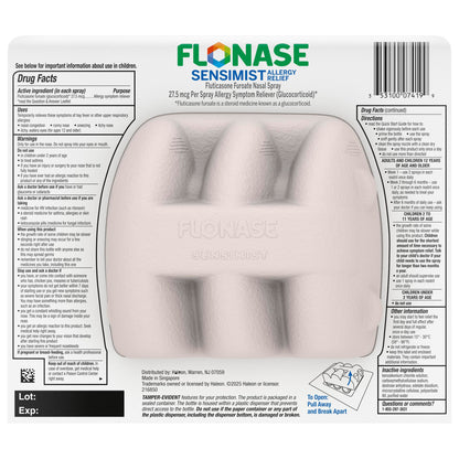 미국직구 플로네이즈 알레르기약 Flonase Sensimist Allergy Relief Nasal Spray, 360 Metered Sprays