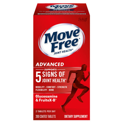 미국직구 쉬프 관절 영양제 Schiff Move Free Advanced Joint Supplement, 200 Tablets