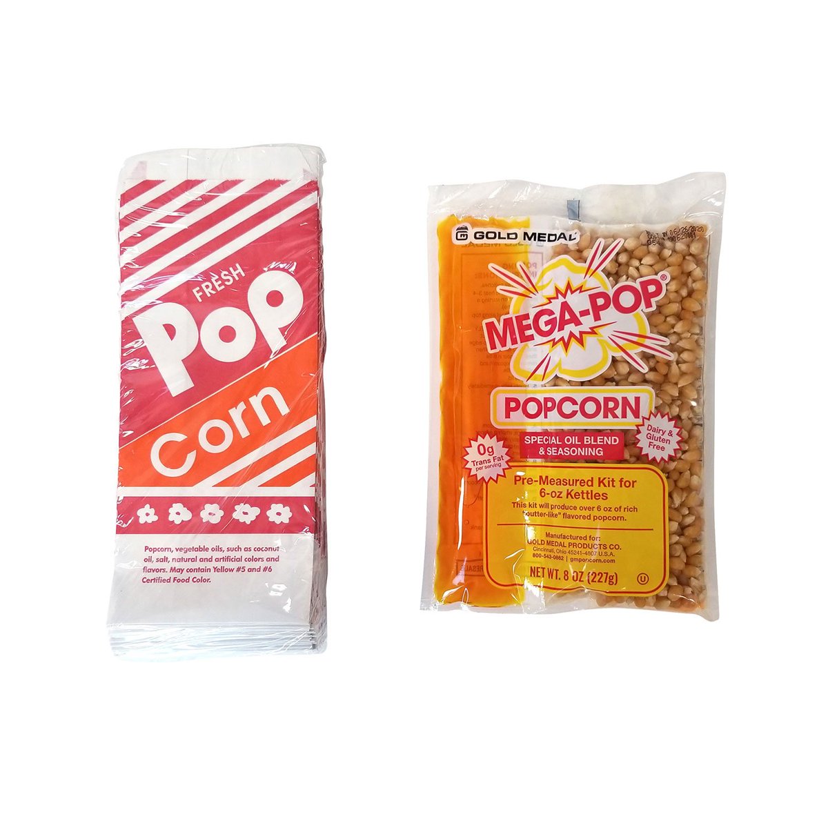 미국직구 Gold Medal Mega-Pop 170g / Gold Medal Mega-Pop All-In-One Popcorn Supply Kit for 170g 3