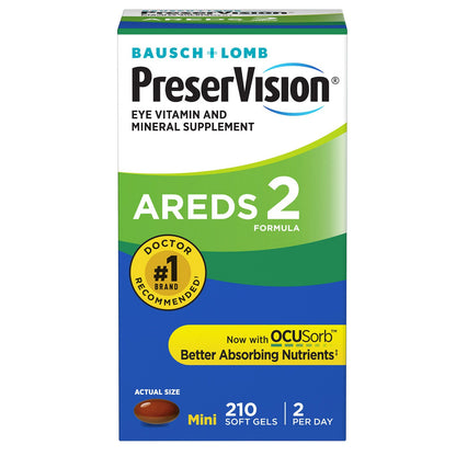 미국직구 영양제 PreserVision AREDS 2 Formula, 210 Soft Gels
