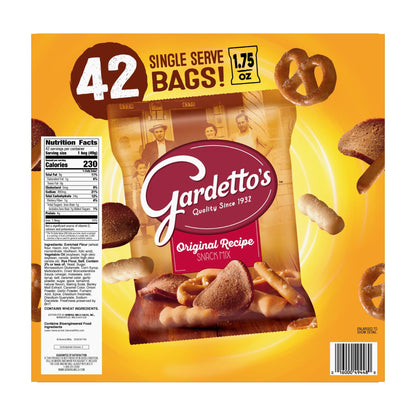 미국직구 Gardetto's Snack Mix, Original, 1.75 oz, 42 ct