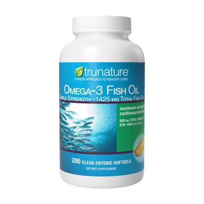 미국직구 트루네이처 오메가3 trunature Triple Strength Omega-3 900 mg, 200 Softgels