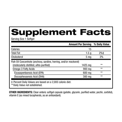 미국직구 트루네이처 오메가3 trunature Triple Strength Omega-3 900 mg, 200 Softgels
