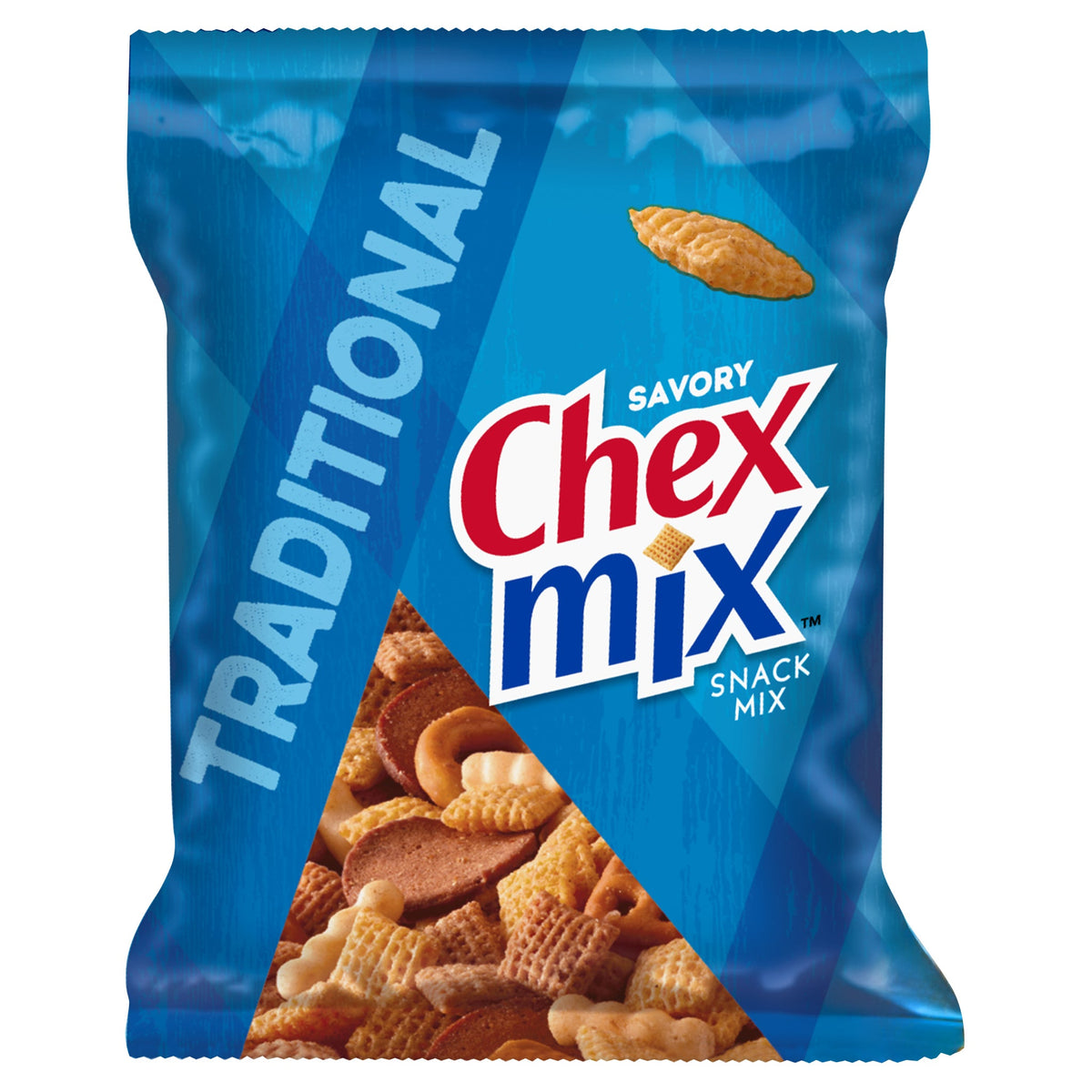 미국직구 Chex Mix Snack Mix, Traditional, 1.75 oz, 42 ct