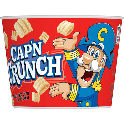 미국직구 캡틴크런치 Breakfast Cereal Original Express Cup, 1.51oz
