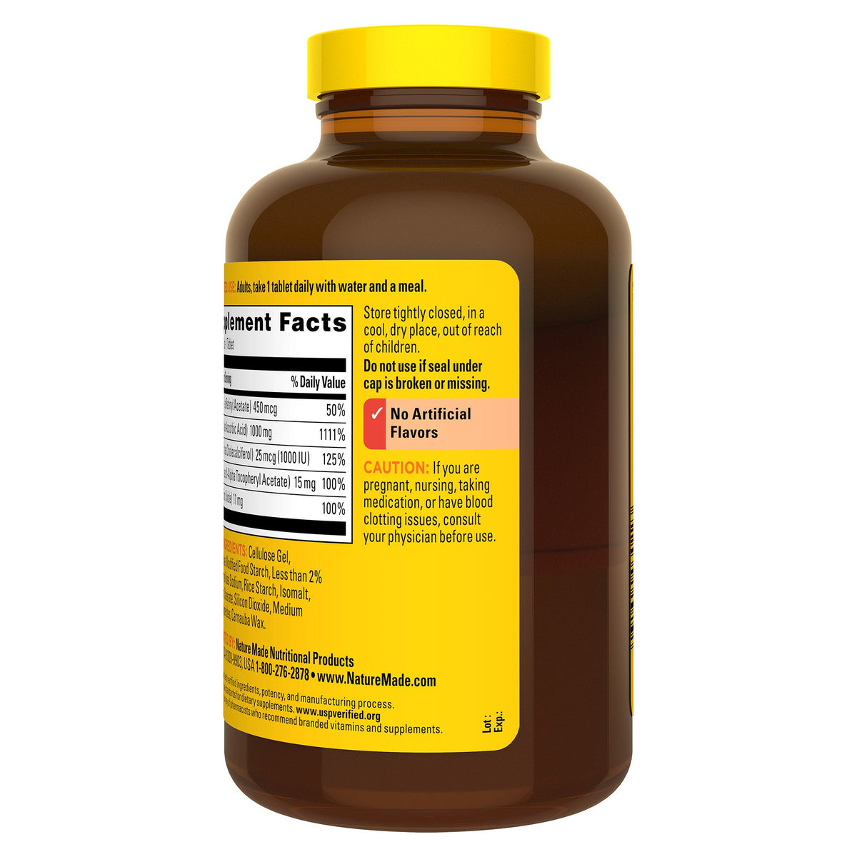 미국직구 네이처메이드 비타민D Nature Made Super C with Vitamin D3 and Zinc, 200 Tablets