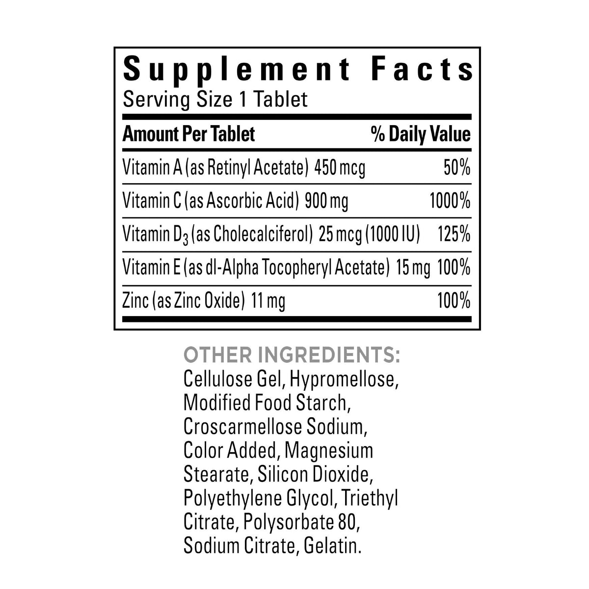 미국직구 네이처메이드 비타민D Nature Made Super C with Vitamin D3 and Zinc, 200 Tablets