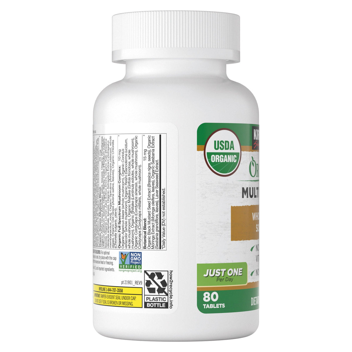 미국직구 커클랜드 종합비타민 Kirkland Signature USDA Organic Multivitamin, 80 Coated Tablets