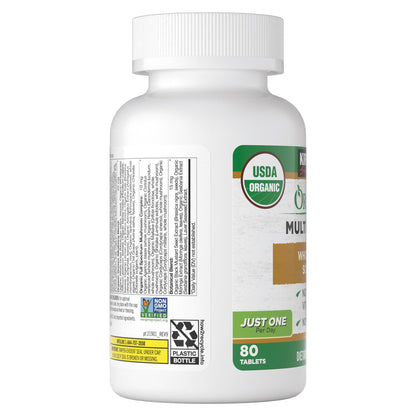 미국직구 커클랜드 종합비타민 Kirkland Signature USDA Organic Multivitamin, 80 Coated Tablets