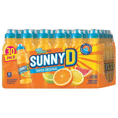 미국직구 SunnyD Citrus Punch, Tangy Original, 11.3 fl oz, 30 ct