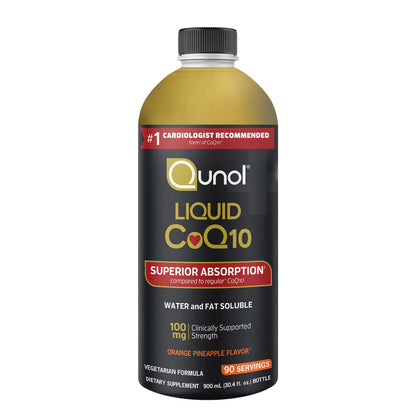 미국직구 큐놀 코큐텐 Qunol Liquid CoQ10 100 mg., 30.4 Fluid Ounces
