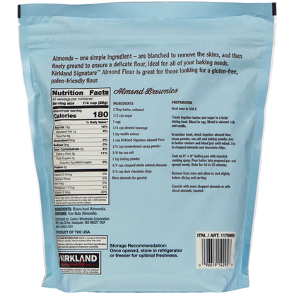 미국직구 Kirkland Signature Almond Flour, 3 lbs