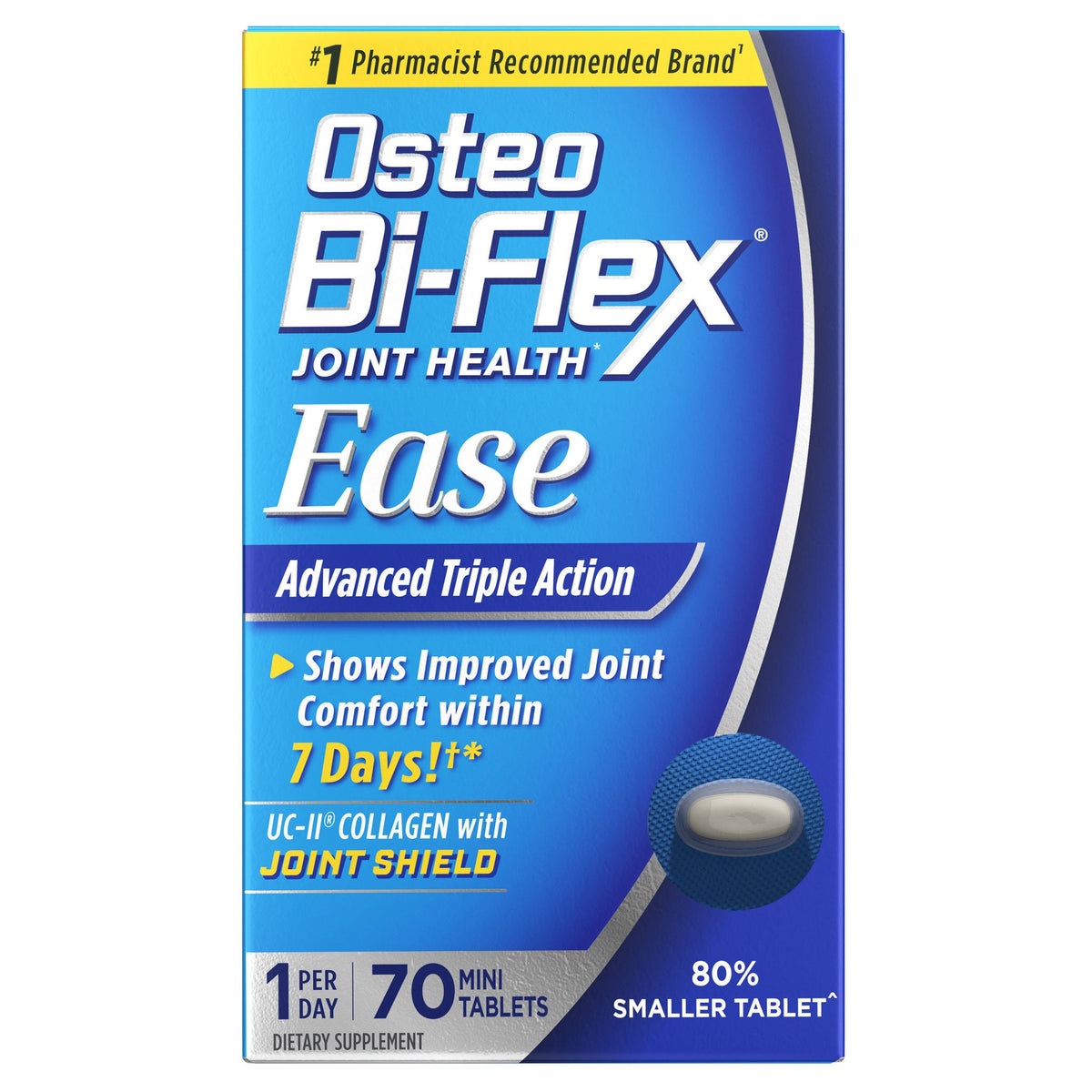 미국직구 오스테오바이플렉스 콜라겐 Osteo Bi-Flex Ease with UC-II Collagen, 70 Tablets
