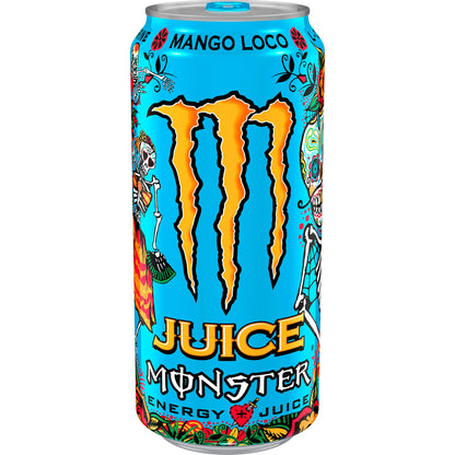 미국직구 Monster Juice Energy Drink, Mango Loco, 16 fl oz, 24 ct