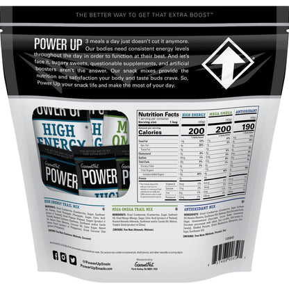 미국직구 Gourmet Nut Power Up Trail Mix, Variety Pack, 1.5 oz, 24 ct