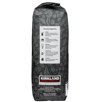 미국직구 Kirkland Signature Colombian Supremo Whole Bean Coffee, Medium Roast, 3 lbs