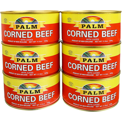 미국직구 Palm Corned Beef with Juices, 11.5 oz, 6 ct