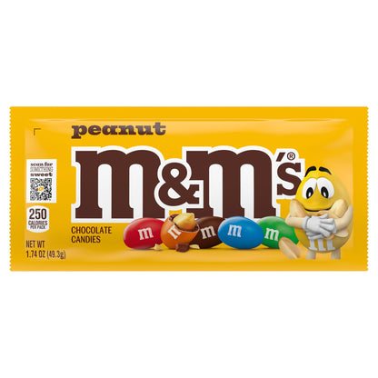 미국직구 엠앤엠즈 'S Full Size Chocolate Candy, Peanut, 1.74 oz, 48 ct