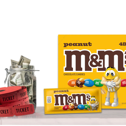미국직구 엠앤엠즈 'S Full Size Chocolate Candy, Peanut, 1.74 oz, 48 ct