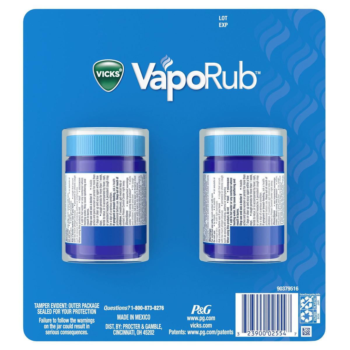 미국직구 빅스 감기약 Vicks VapoRub Cough Suppressant & Topical Analgesic, 7.06 Ounces