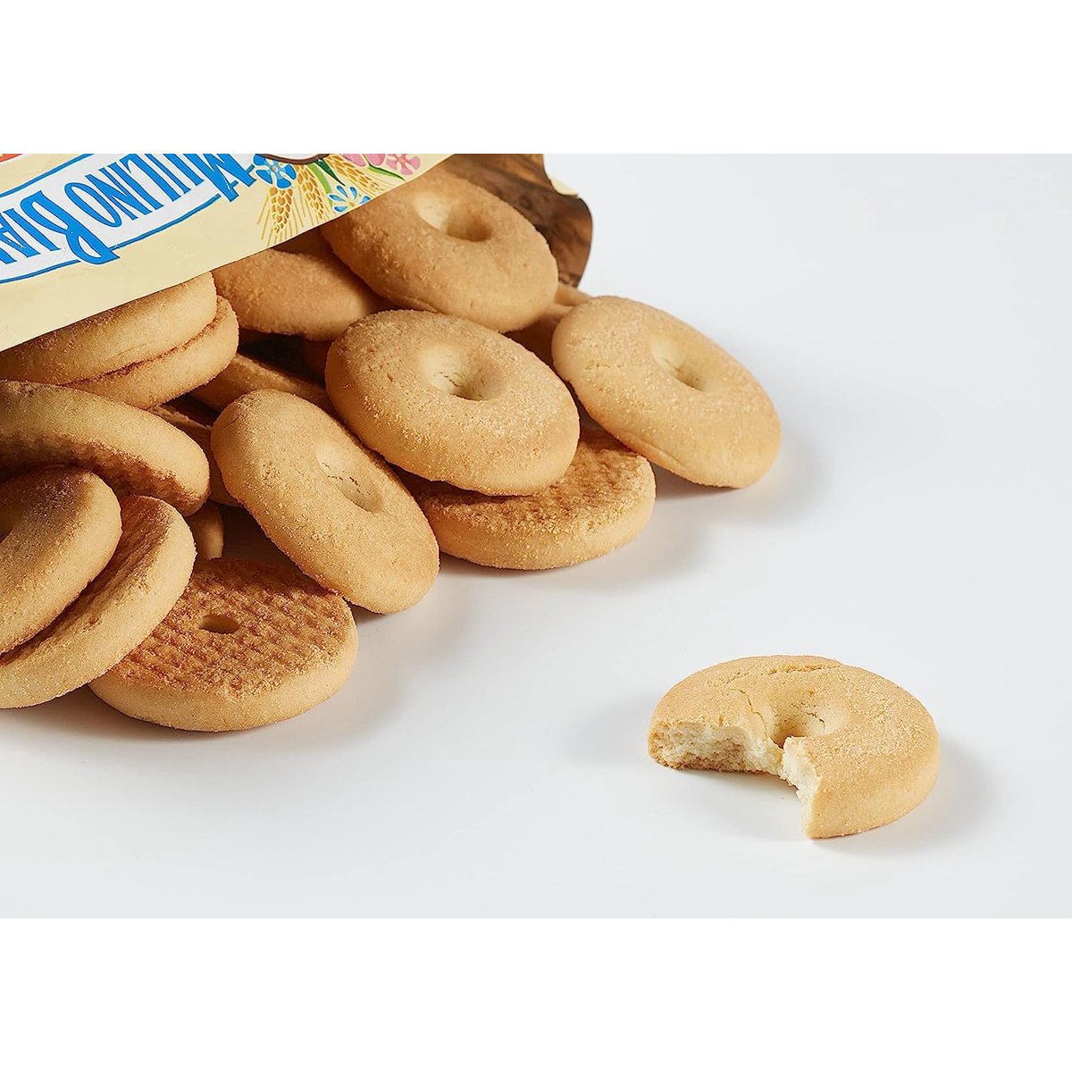 미국직구 3x Mulino Bianco 과자 349g 3팩 / 3x | Mulino Bianco: "Macine" Shortbread Cookies Cream - 3