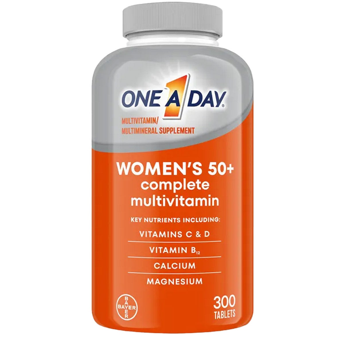 미국직구 원어데이 종합비타민 One A Day Women's 50+ Healthy Advantage Multivitamin, 300 Tablets