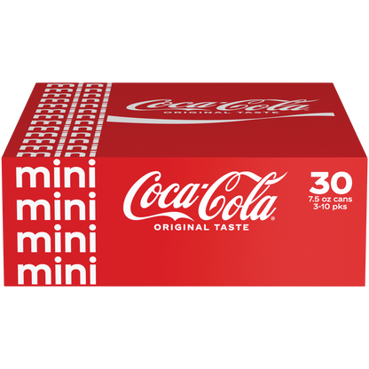 미국직구 코카콜라 Original Taste Mini Cans, 7.5 fl oz, 30 ct