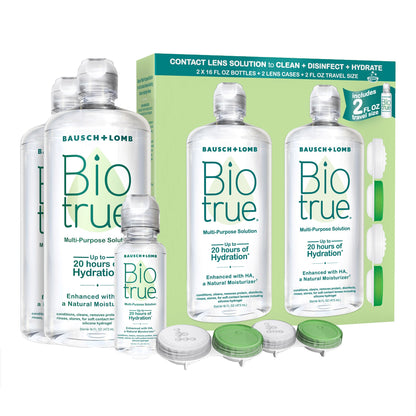 미국직구 바이오트루 생활건강 Biotrue Multi-Purpose Solution, 34 Ounces