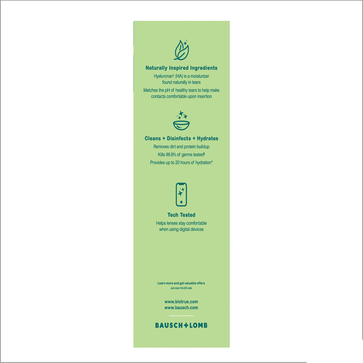 미국직구 바이오트루 생활건강 Biotrue Multi-Purpose Solution, 34 Ounces