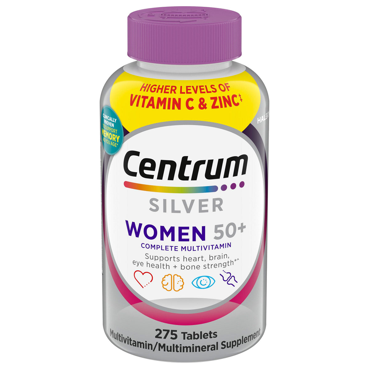 미국직구 센트룸 종합비타민 Centrum Silver Women's 50+ Multivitamin, 275 Tablets