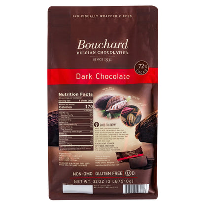 미국직구 Bouchard Belgian Dark Chocolate, 2 lbs