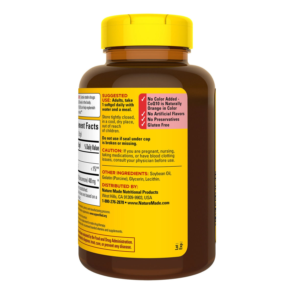 미국직구 네이처메이드 코큐텐 Nature Made CoQ10 400 mg., 90 Softgels