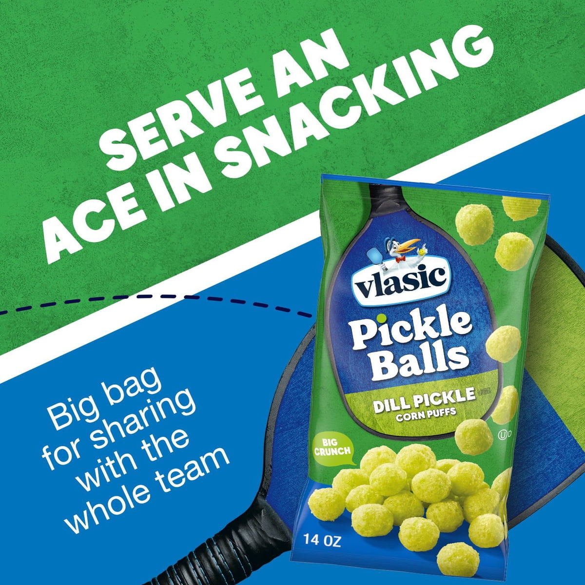 미국직구 Vlasic Pickle Balls 397g / Vlasic Pickle Balls Dill Pickle Flavored Corn Puffs, 397g 6