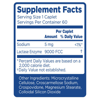 미국직구 액트 생활건강 Lactaid Fast Act Lactose Intolerance Relief Enzyme Supplement, 120 Caplets