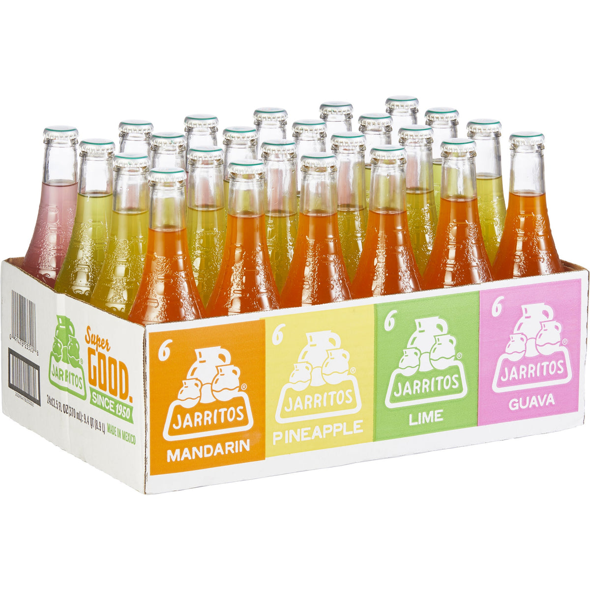 미국직구 Jarritos Soda, Variety Pack, 12.5 fl oz, 24 ct