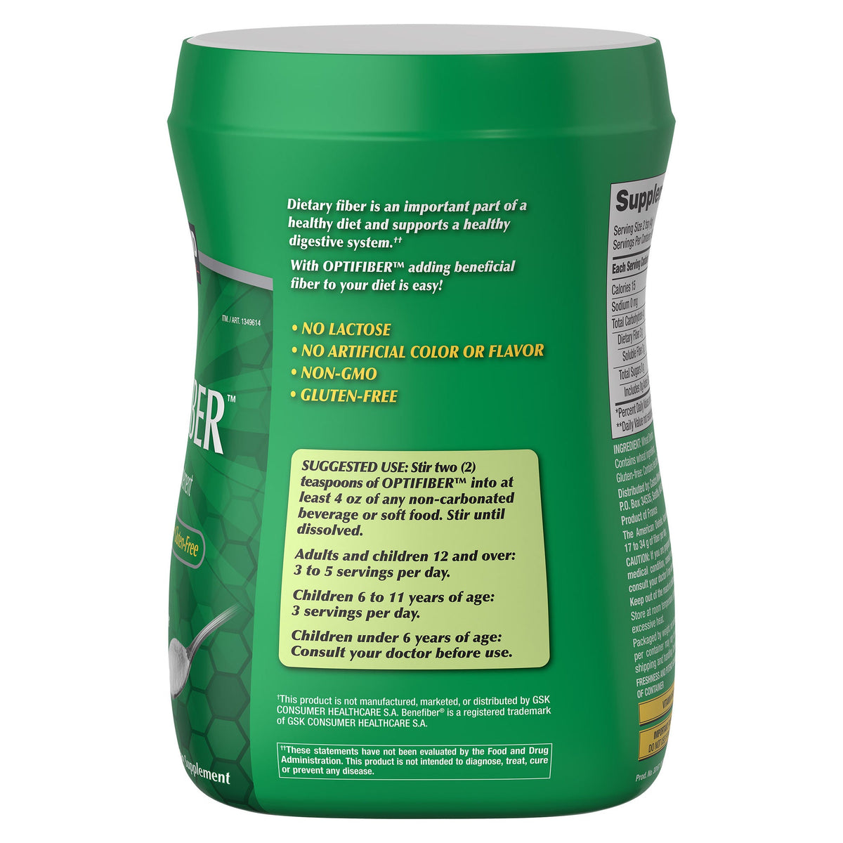 미국직구 커클랜드 식이섬유 Kirkland Signature OPTIFIBER, 26.8 Ounces 190 Servings